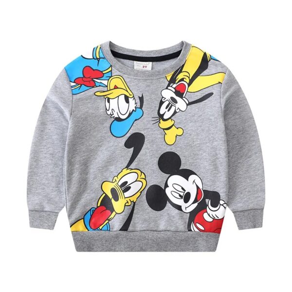 Sudadera gris unisex de DISNEY